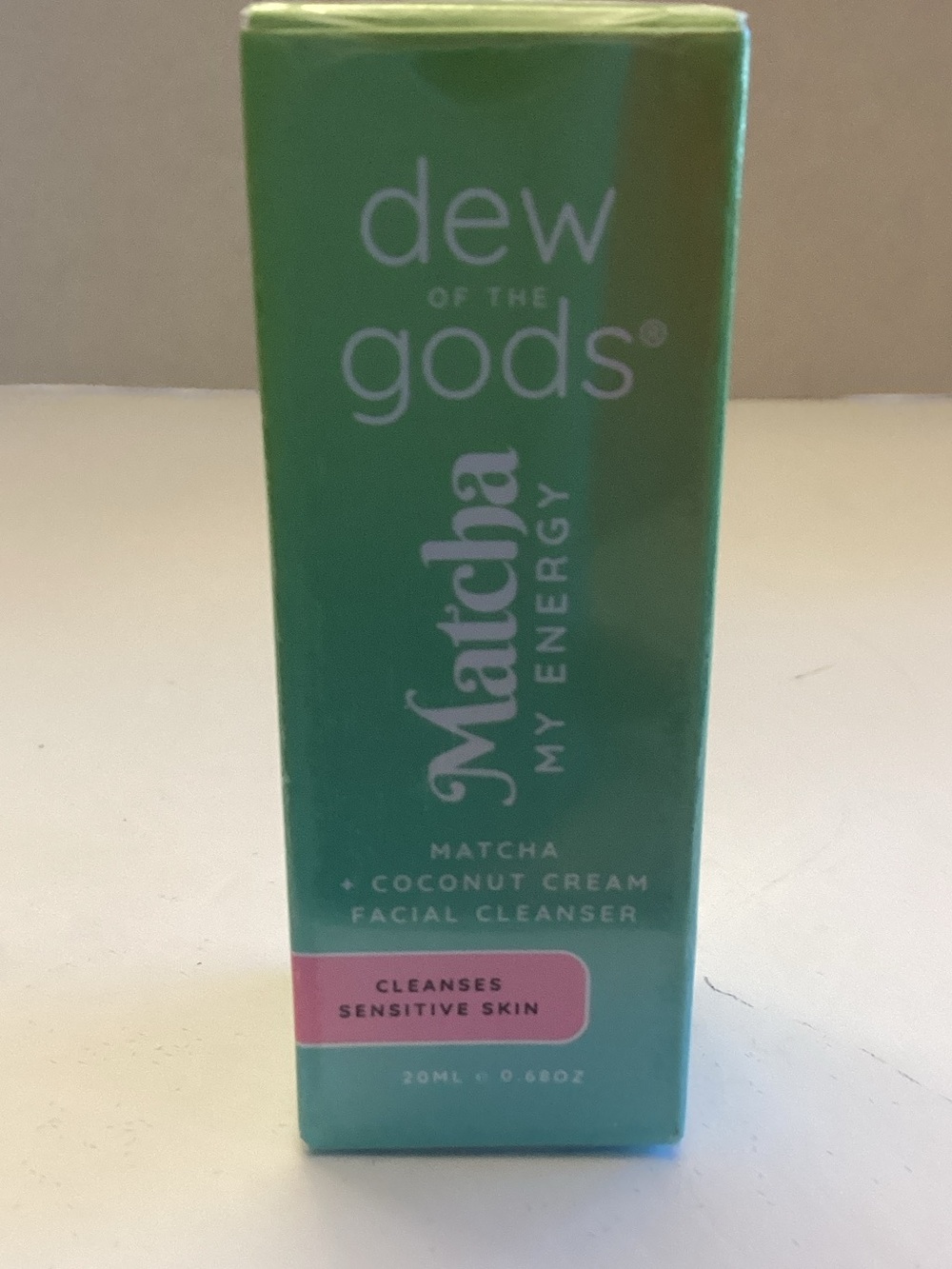Dew of the Gods Matcha My Energy Facial Cleanser - Green